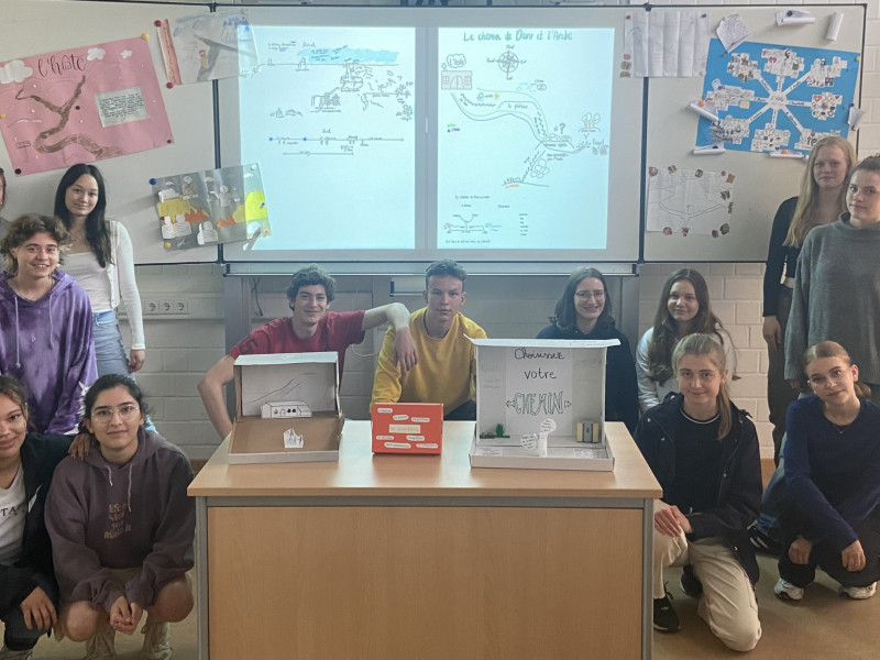 Französische Begegnungen im 12. Jahrgang