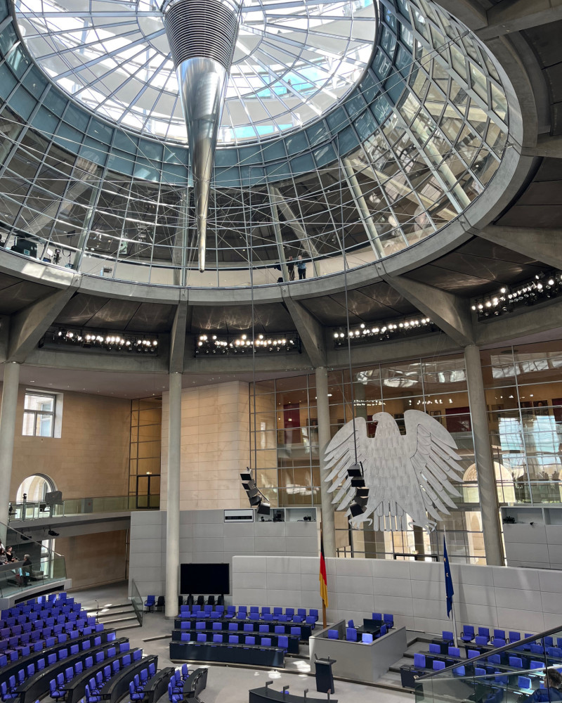 Klasse 10A f&auml;hrt nach Berlin