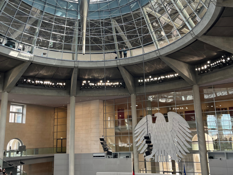 Klasse 10A f&auml;hrt nach Berlin