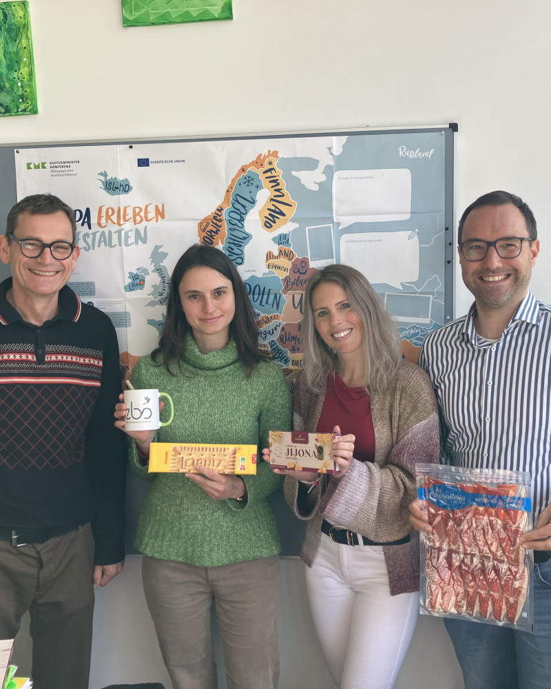 Mathematik-Unterricht im europ&auml;ischen Dialog - Erasmusbesuch aus Valencia