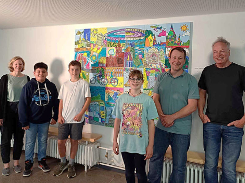 Unser Hannover - ein Kunstprojekt mit dem K&uuml;nstler Tim Davies